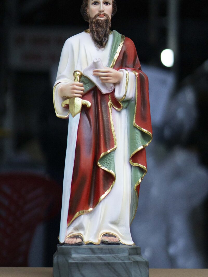 Tượng Thánh Phaolô (St. Paul) cao 50cm chất liệu composite